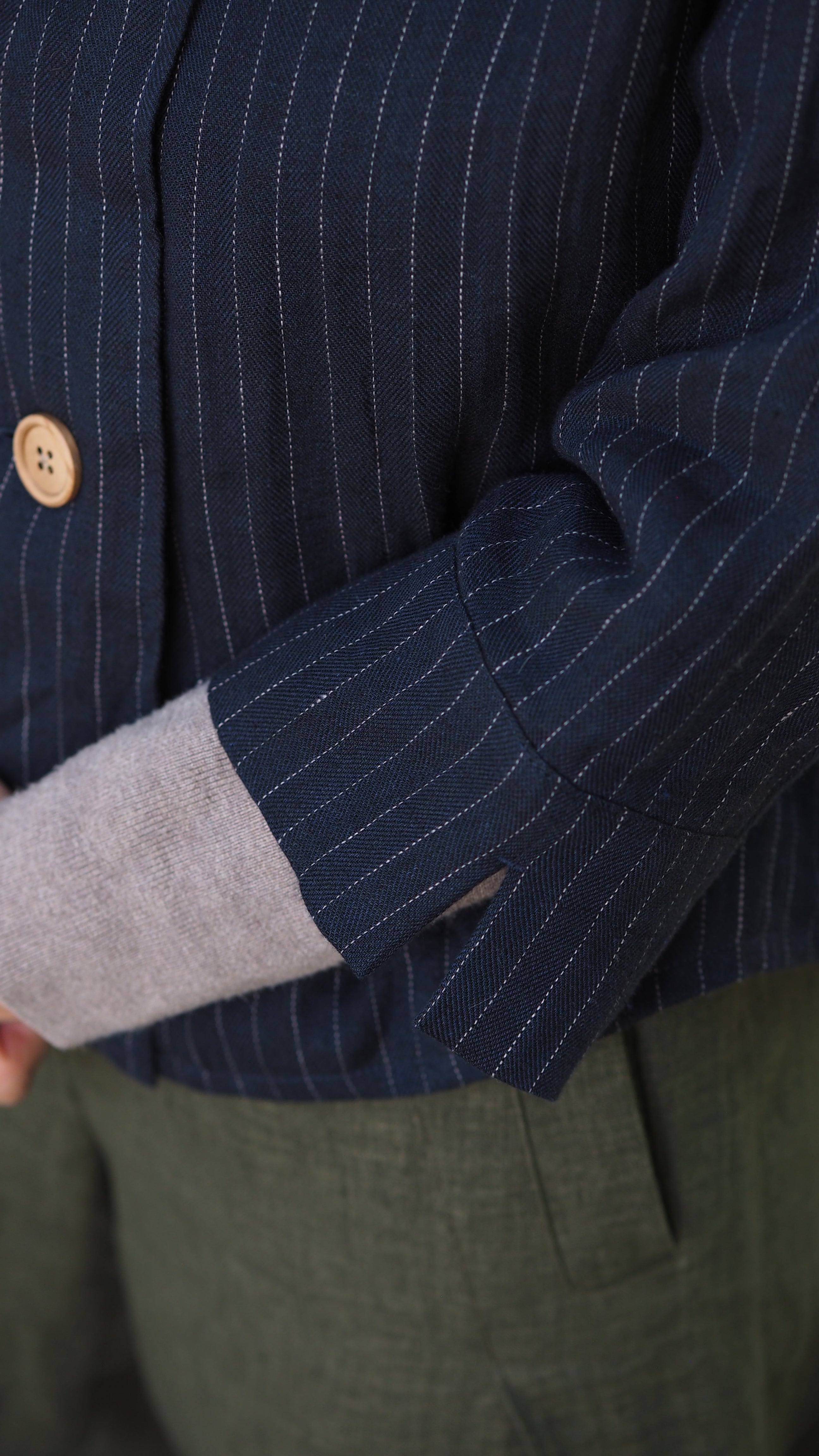 Tokyo Jacket Rogue Linen Designer Clothing
