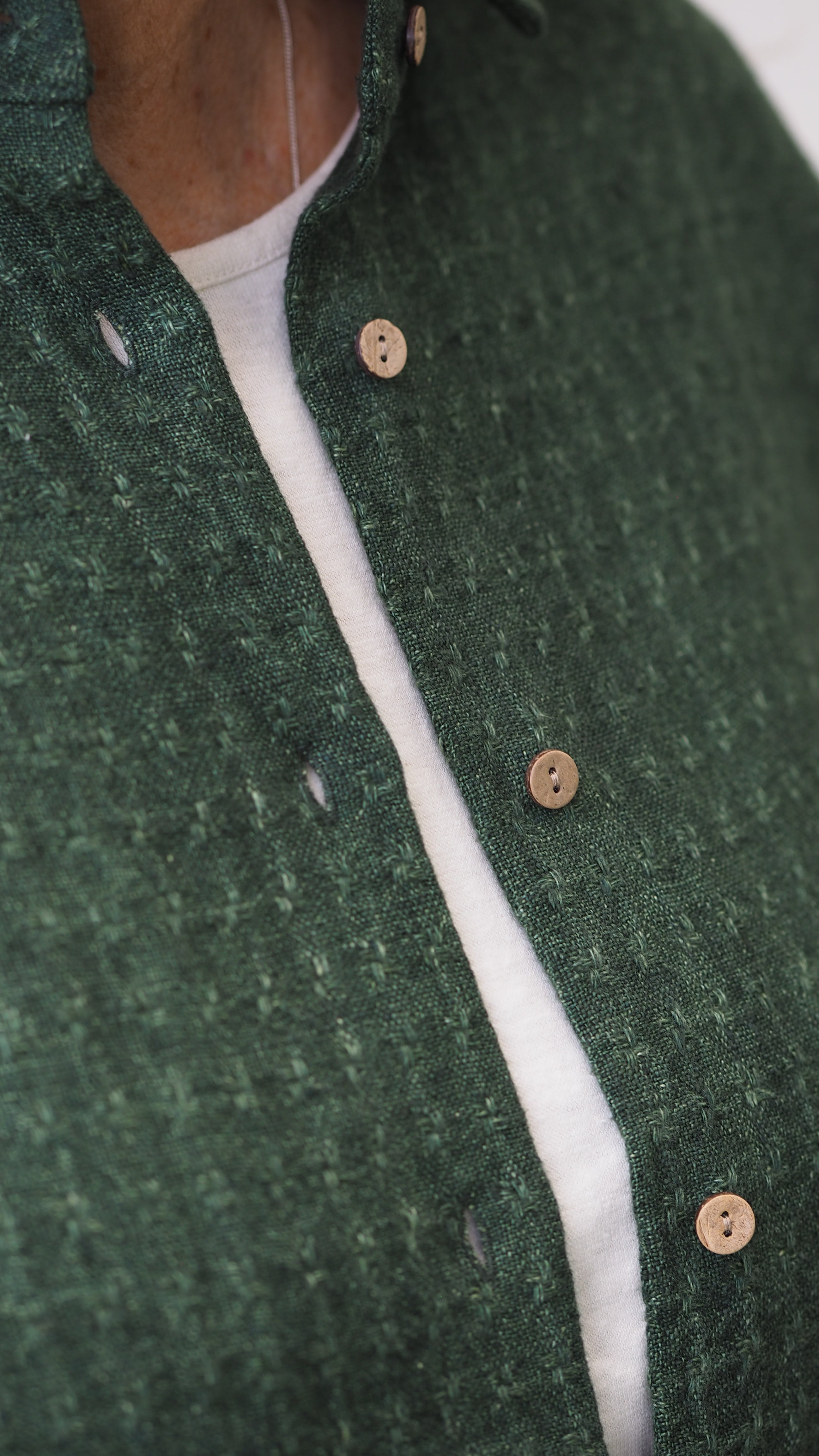 Braga Shirt Rogue Linen Designer Clothing