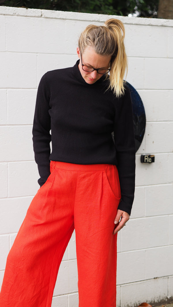 Balfour Culottes Sustainable Linen Clothing