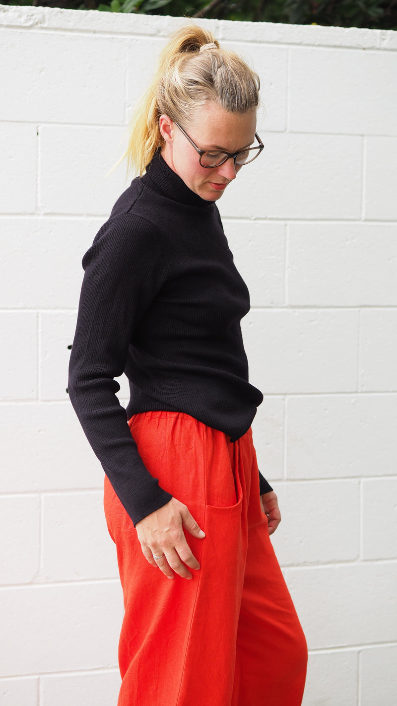 Balfour Culottes Sustainable Linen Clothing