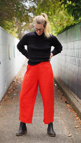 Balfour Culottes Sustainable Linen Clothing