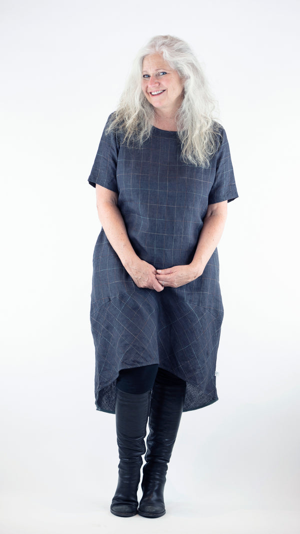 Napier Dress Rogue Linen Designer Clothing