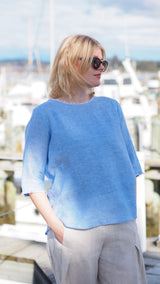 Seattle Blouse Rogue Linen Designer Clothing