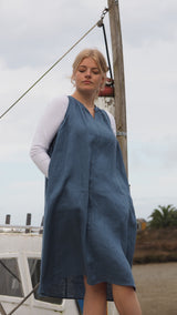 Miami Dress Rogue Linen Designer Clothing