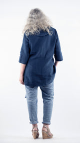 Valentia Blouse Rogue Linen Designer Clothing