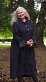 Temuka Dress/Coat Rogue Linen Designer Clothing