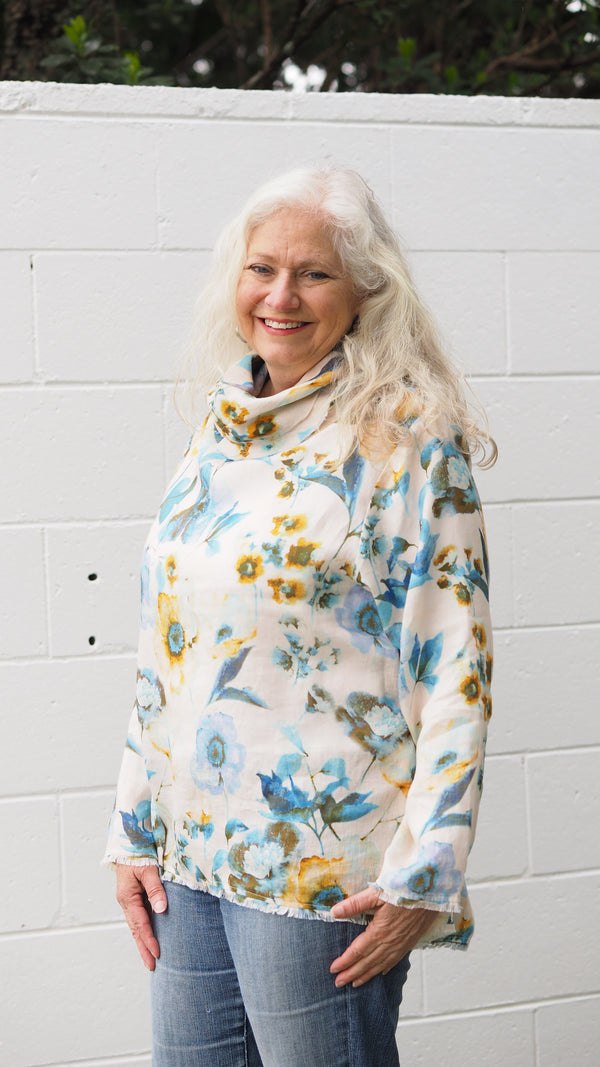 Haast Blouse Rogue Linen Designer Clothing